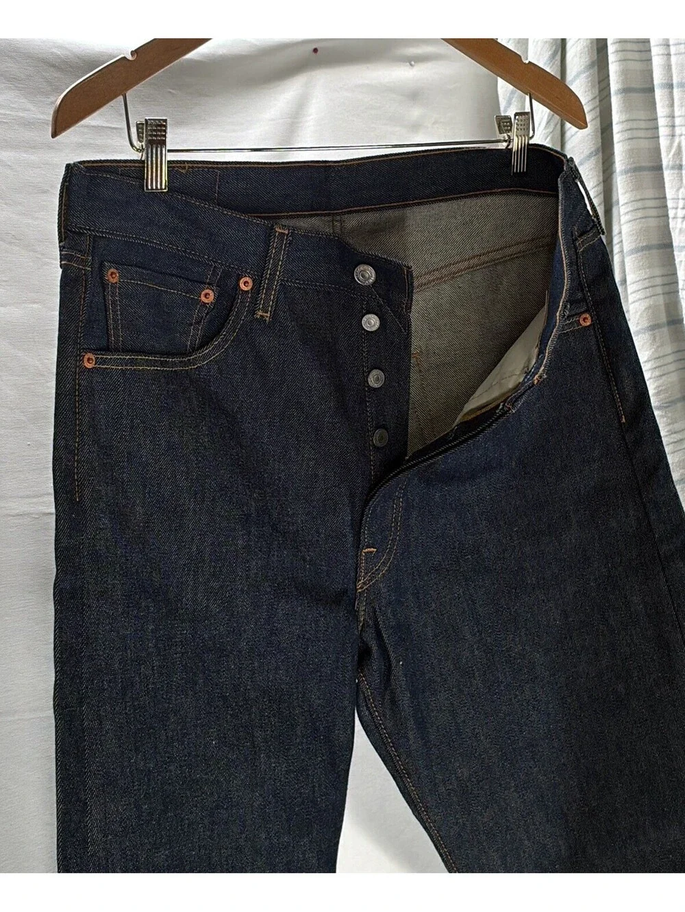 Modern Levi's 501 Original Fit NWOT Jeans Waterless Button